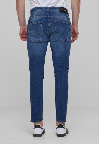 2Y Premium Skinny Jeans in Blue