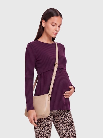 Only Maternity Shirt 'OLMLOLA MALAYA' in Red: front
