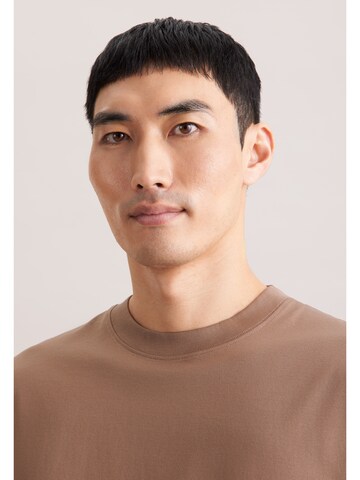 SEIDENSTICKER T-Shirt in Braun