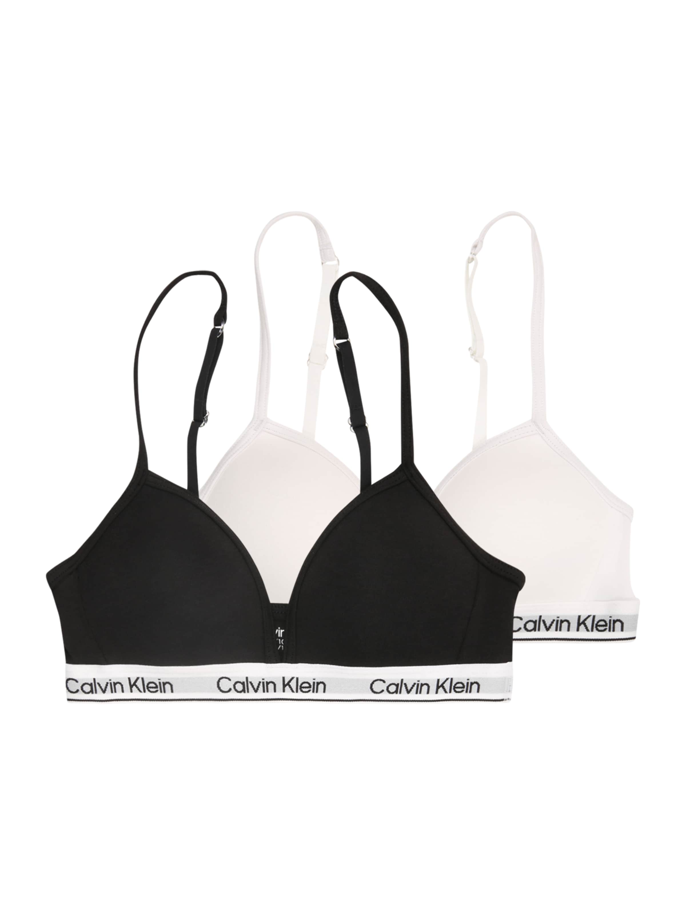 Triunghi Sutien de la Calvin Klein Underwear pe negru: față