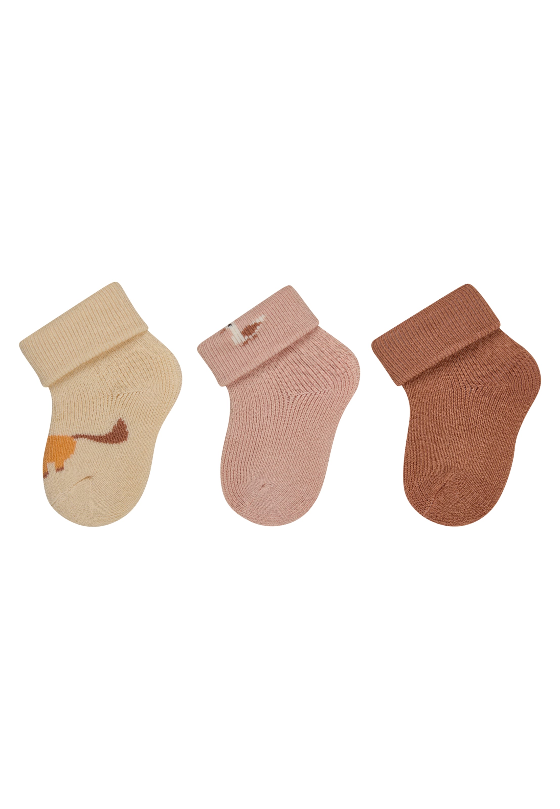 STERNTALER Socks in Brown: front