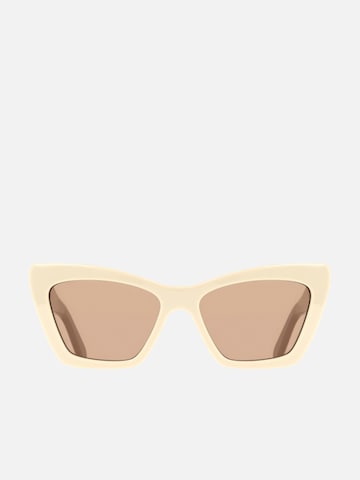 FERRAGAMO Zonnebril in Beige