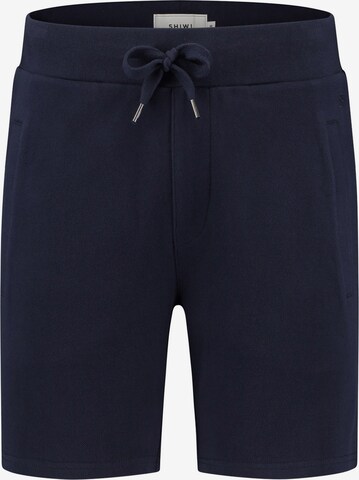 Shiwi Broek 'Mavis' in Blauw: voorkant