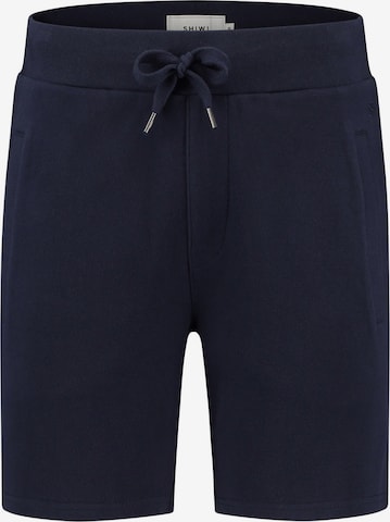 Shiwi Broek 'Mavis' in Blauw: voorkant