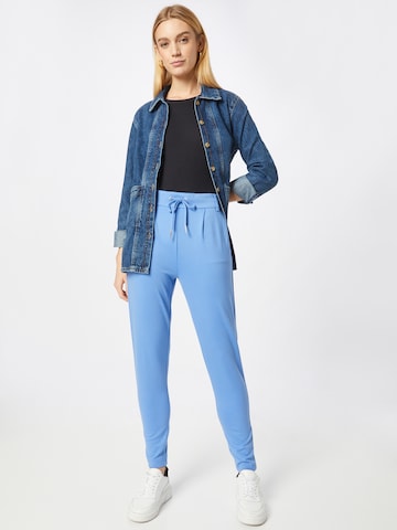 Coupe slim Pantalon à pince 'Poptrash' ONLY en bleu