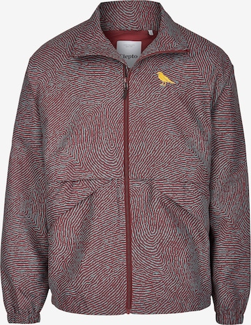 Cleptomanicx Between-Season Jacket 'Brigg' in Red: front