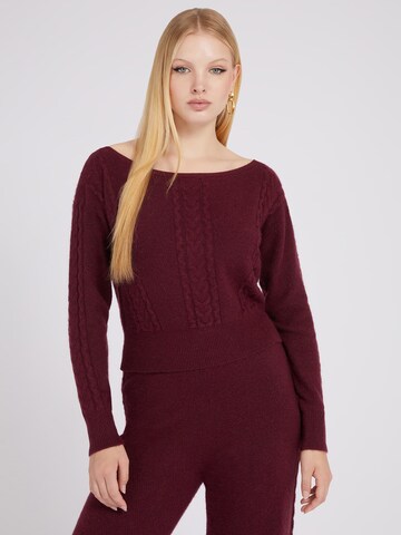 GUESS Pullover in Rot: Vorderseite