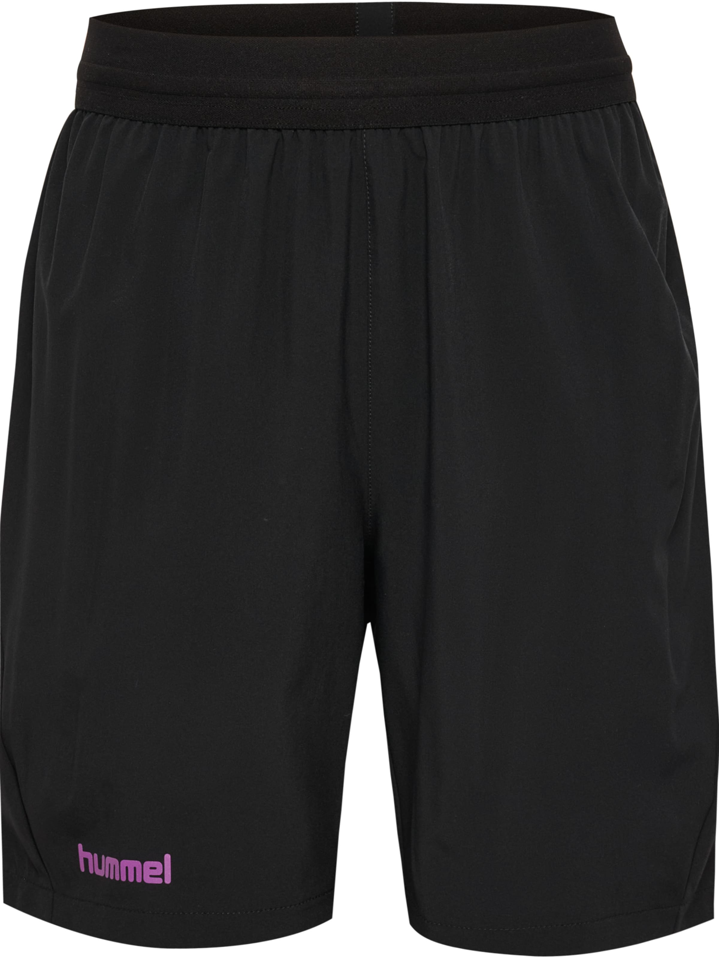 Hummel Workout Pants in Black: front