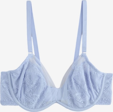 Next Balconette Rintaliivi värissä sininen: etupuoli