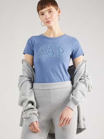 GAP Shirt 'CLASSIC' in Blauw: voorkant