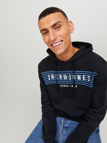 JACK & JONES Sweatshirt 'PLANET' i sort
