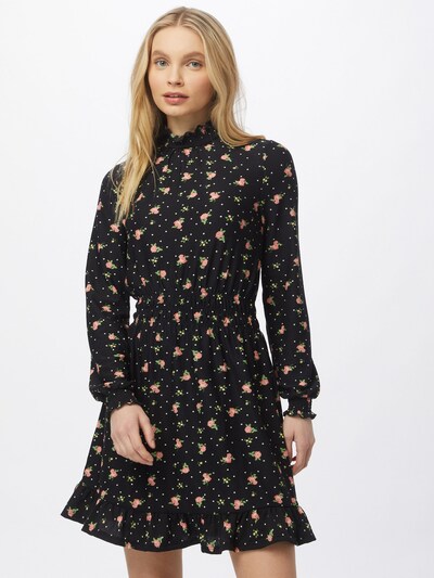 Rochie Miss Selfridge pe verde deschis / roz / negru / alb, Vizualizare model
