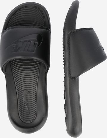 melns Nike Sportswear Ādas čības 'VICTORI ONE SLIDE'