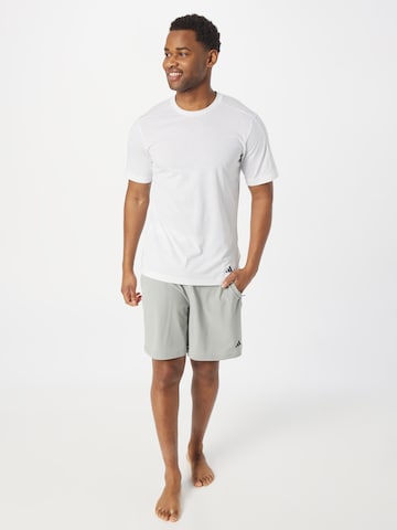 T-Shirt fonctionnel 'Base' ADIDAS PERFORMANCE en blanc