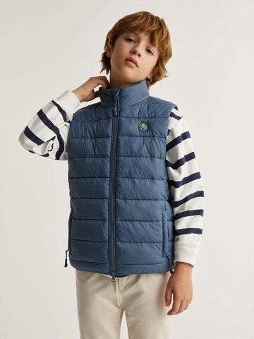 Scalpers Vest 'Gstaad' in Blue: front
