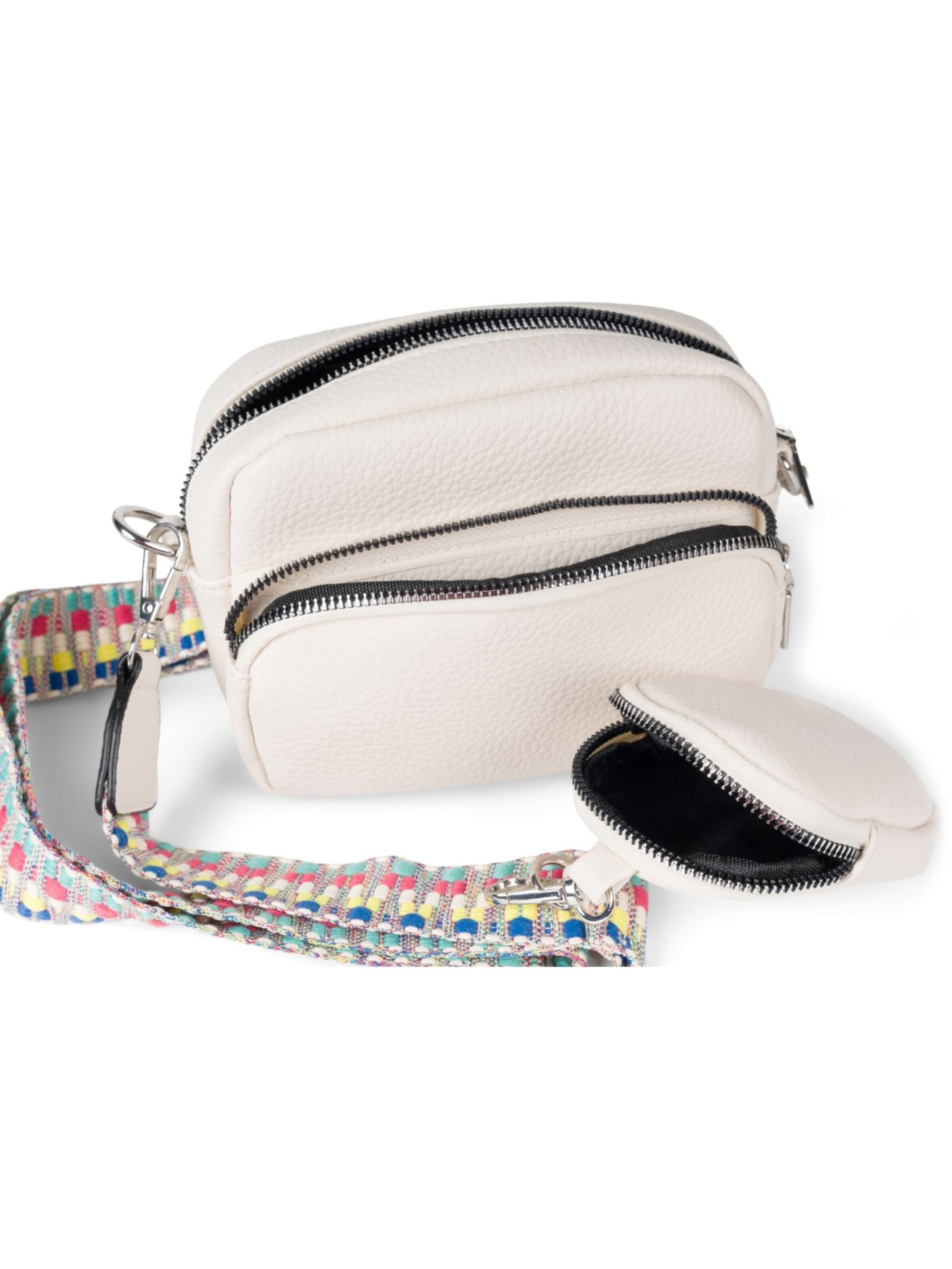 styleBREAKER Umhängetasche 'Rechteckige Umhängetasche Set 2-Teilig'‌‌‌‌‌ in Beige