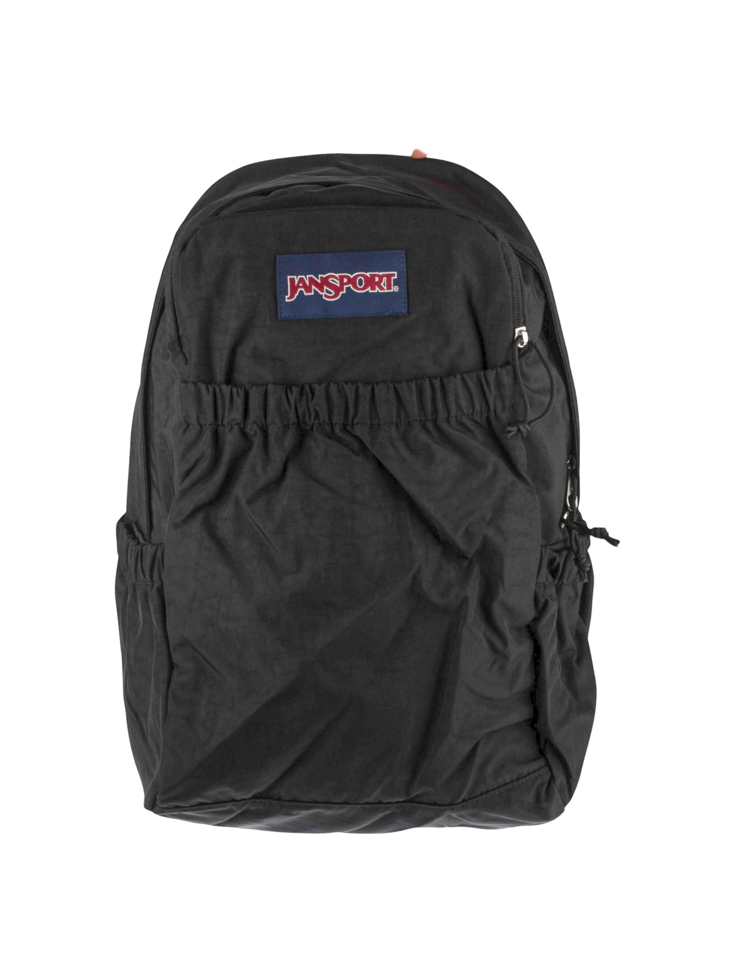 JANSPORT Rugzak 'JanSport Slouch Pack Backpack' in Zwart: voorkant
