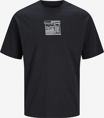 JACK & JONES Shirt 'Doodle' in Black: front
