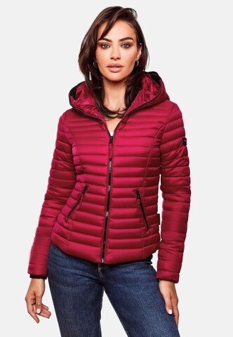 NAVAHOO Between-Season Jacket 'Kimuk' in Pink: front