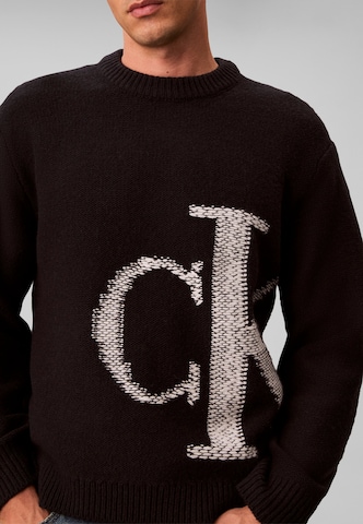 Calvin Klein Jeans Pullover i sort