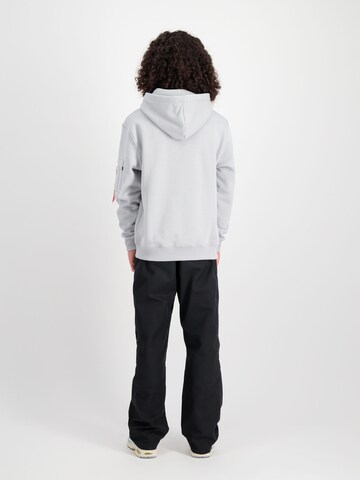 ALPHA INDUSTRIES Sweatshirt 'Alpha PP' in Grey