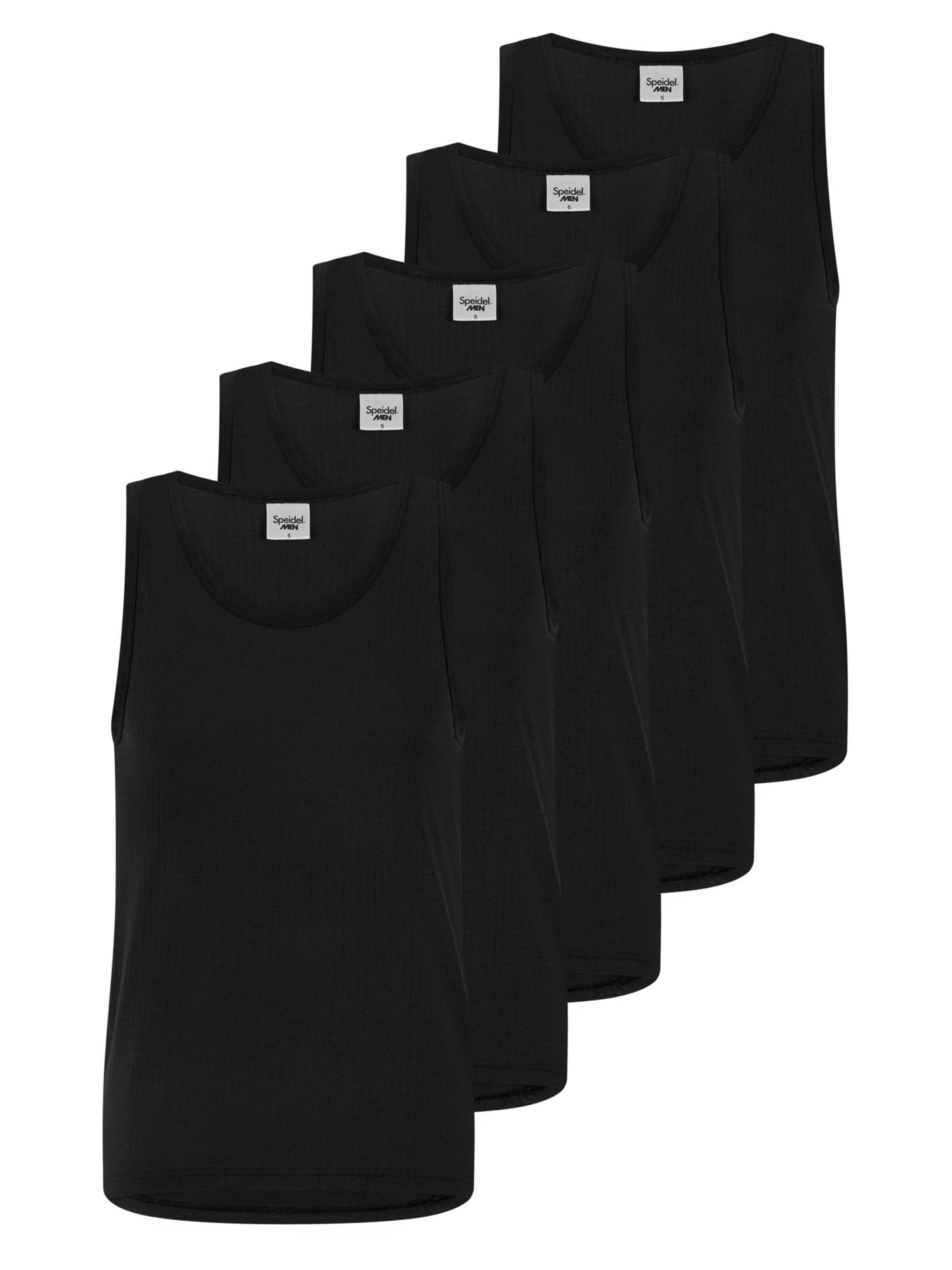 SPEIDEL Undershirt 'Sky.line' in Black: front
