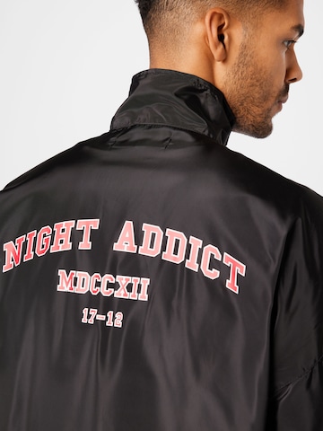 Giacca di mezza stagione di Night Addict in nero