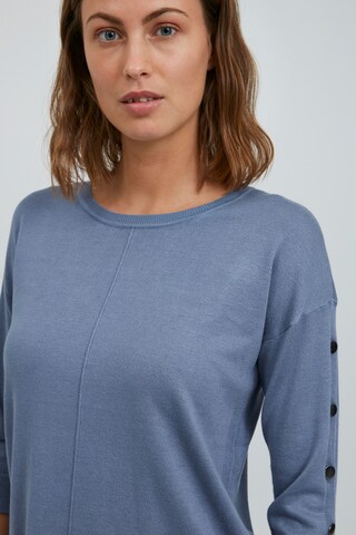 Fransa Pullover in Blau