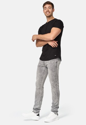 INDICODE JEANS Skinny Jeans 'Jake' in Grey