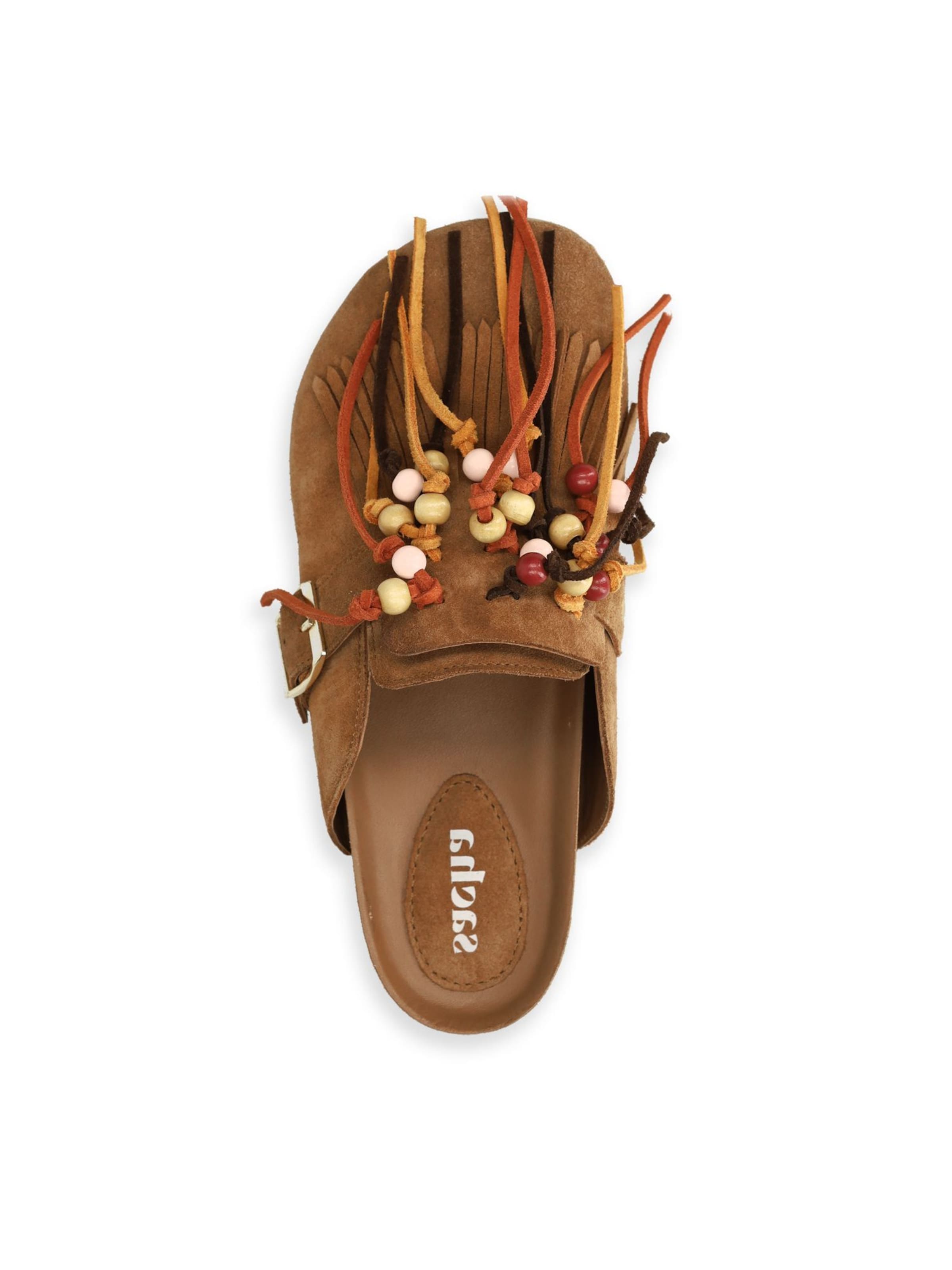 Mule SACHA en marron