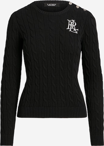 melns Lauren Ralph Lauren Džemperis: no priekšpuses