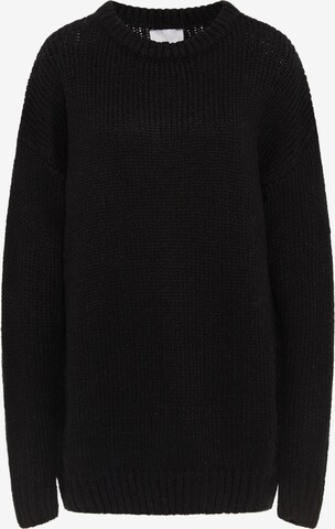 Pullover di RISA in nero: frontale