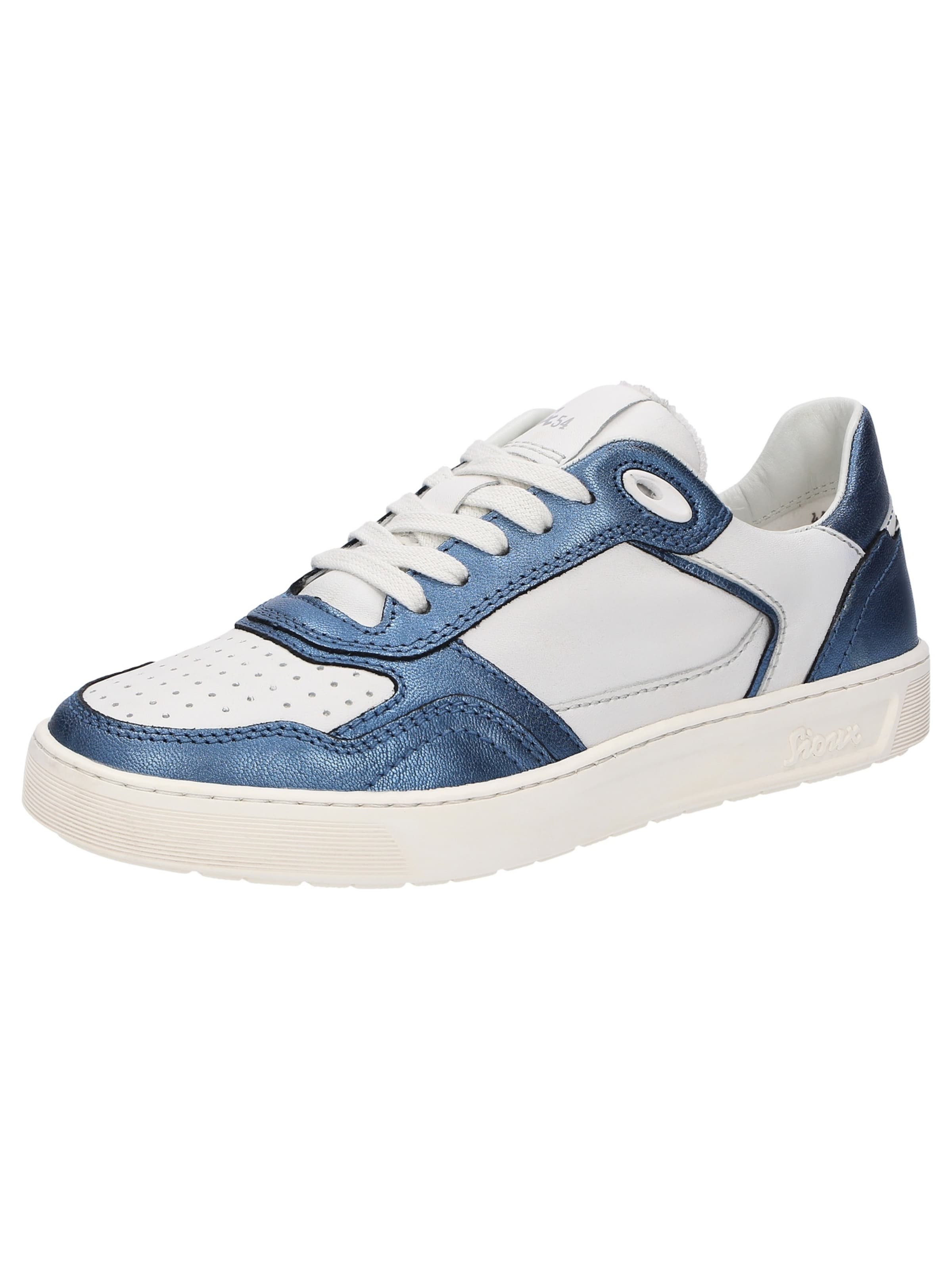 SIOUX Sneakers laag 'Maites 001' in Blauw: voorkant