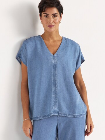 Cellbes of Sweden Blouse in Blauw: voorkant