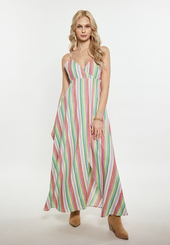 IZIA Summer dress in Mixed colours: front