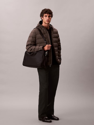 Sac d’ordinateur portable Calvin Klein en noir