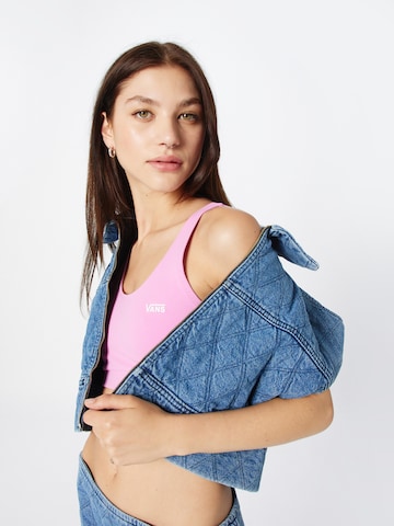 VANS - Bustier Sujetador en rosa