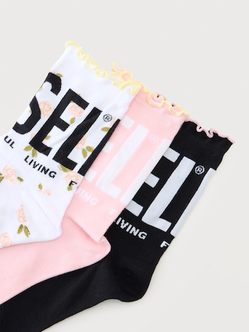 DIESEL Socks 'LOLITA' in Pink