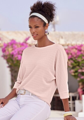 T-shirt VIVANCE en rose : devant