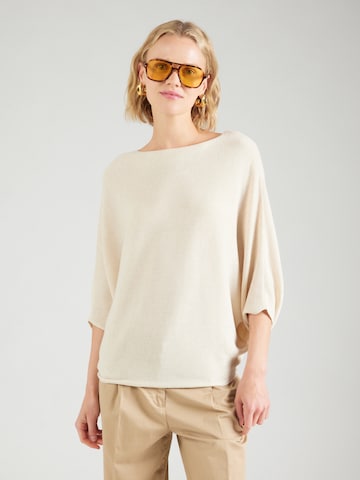 JDY Sweater 'JDYNew Behave' in Beige: front