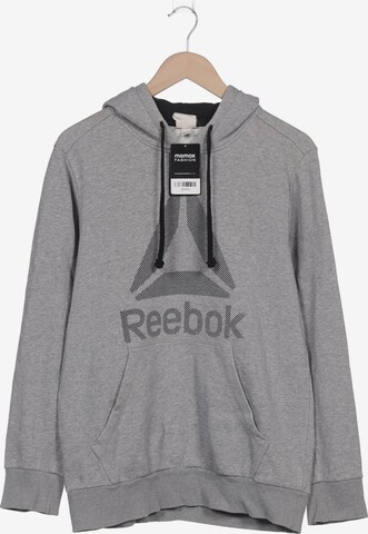 Reebok Kapuzenpullover L in Grau: predná strana