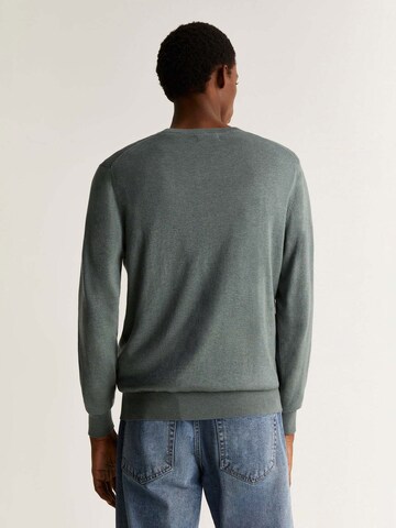 Scalpers Sweater 'Skull' in Green