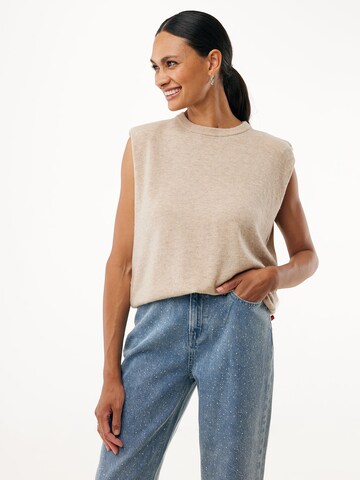MEXX Top in Beige: front