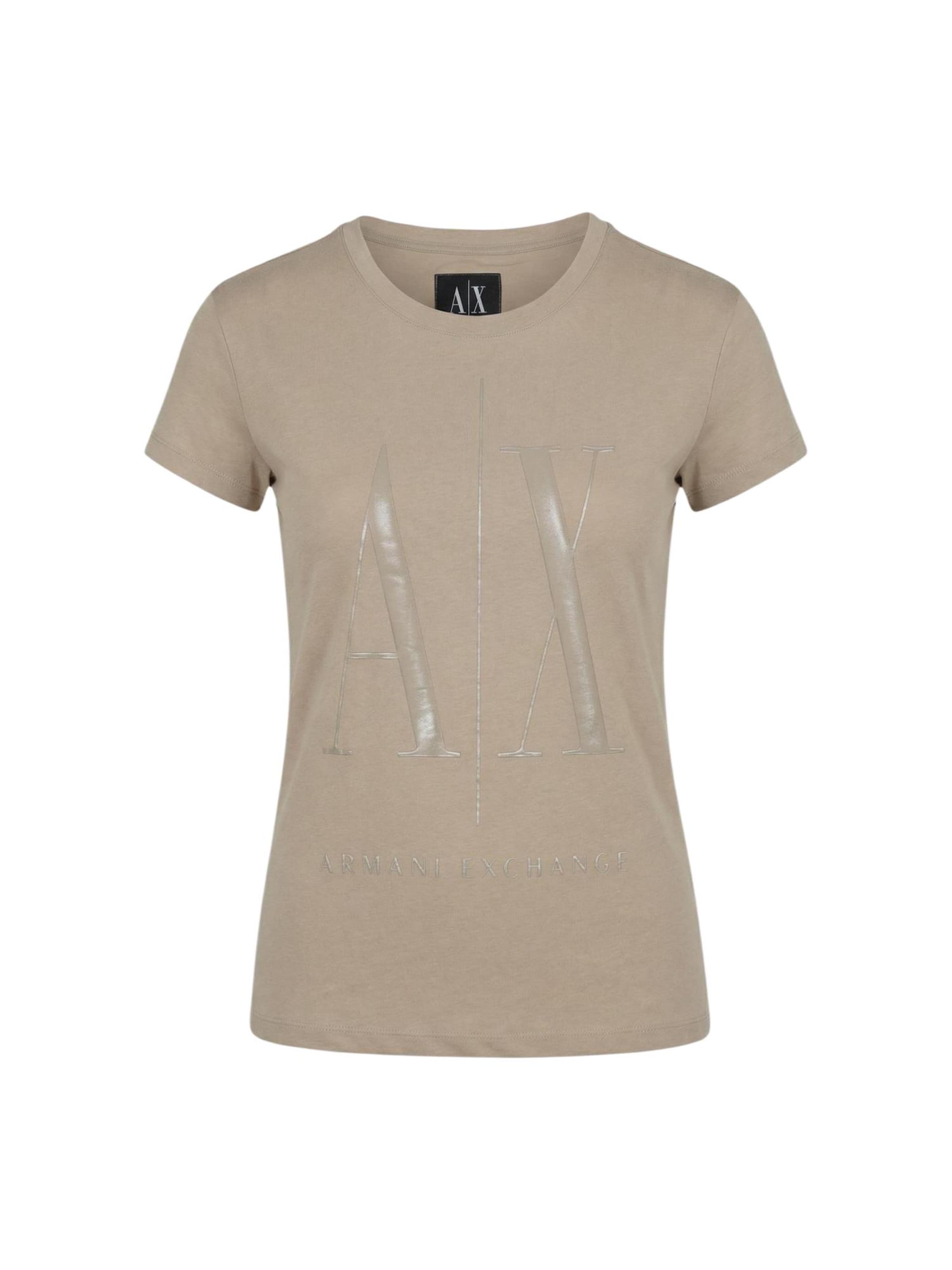 Maglietta '8NYTCX YJG3Z' di ARMANI EXCHANGE in beige
