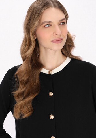 DreiMaster Maritim Knit cardigan in Black