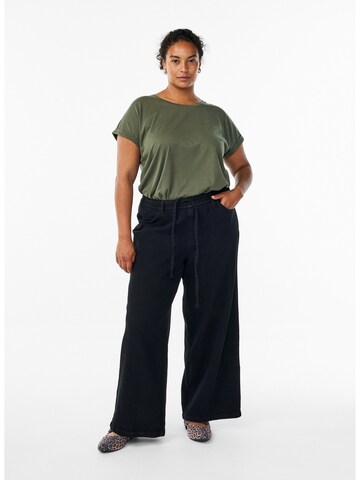 žalia Zizzi Marškinėliai 'Mkatja'