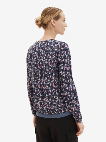 TOM TAILOR Blouse in Blauw