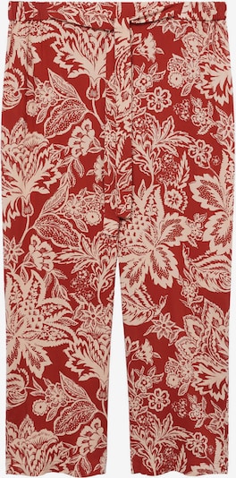 VIOLETA by Mango Pantalon 'COLOMBIA' en rose / rouge foncé, Vue avec produit