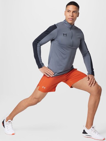 pelēks UNDER ARMOUR Sporta krekls