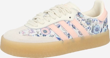 balta ADIDAS ORIGINALS Sportbačiai 'SAMBA': priekis